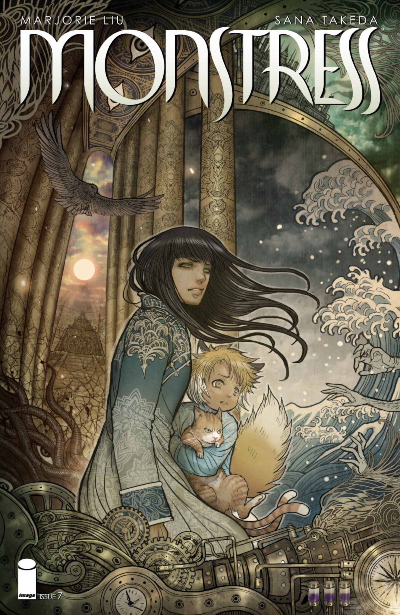 monstress cover by sana takeda