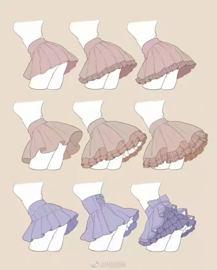 lolita裙子素材参考