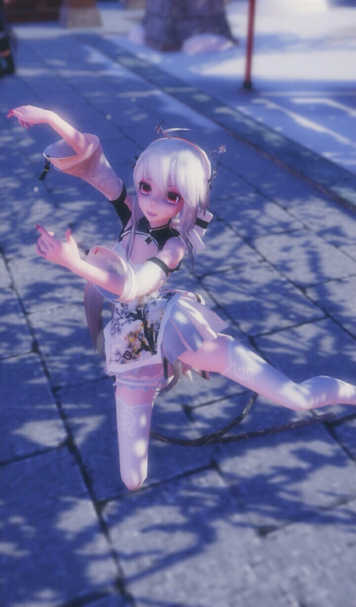 mmd 弱音 haku