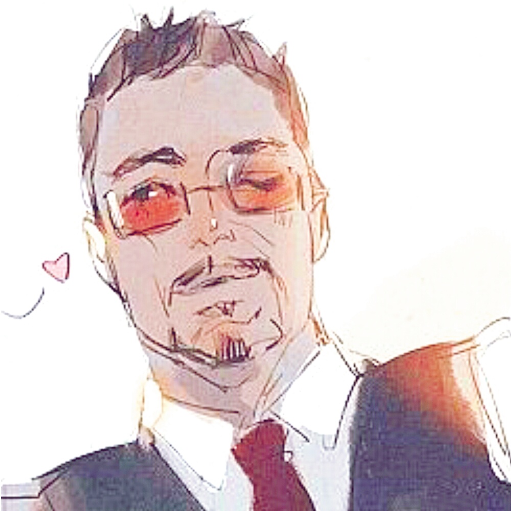 钢铁侠,头像,插画