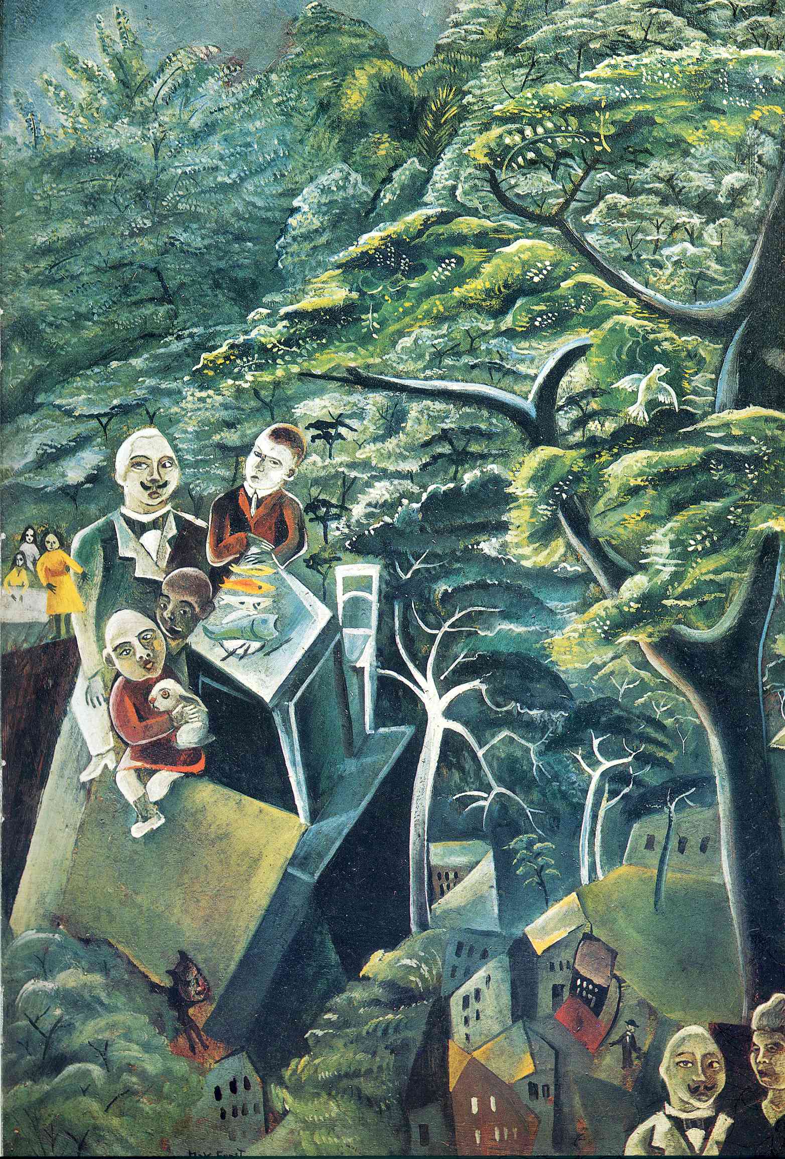 德国画家马克斯·恩斯特(max ernst)绘画作品