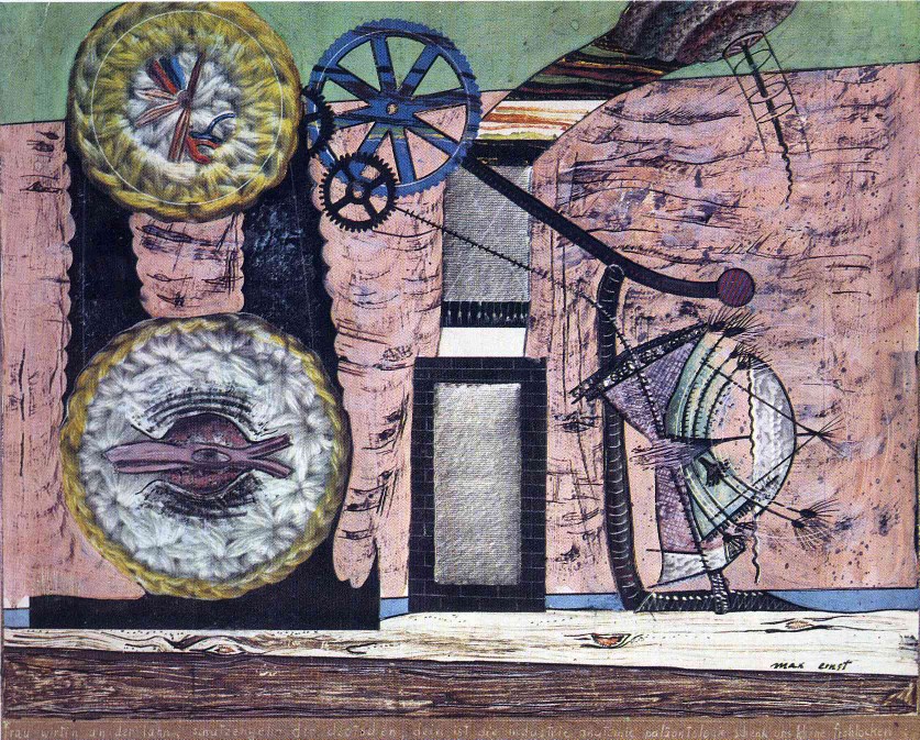 德国画家马克斯·恩斯特(max ernst)绘画作品