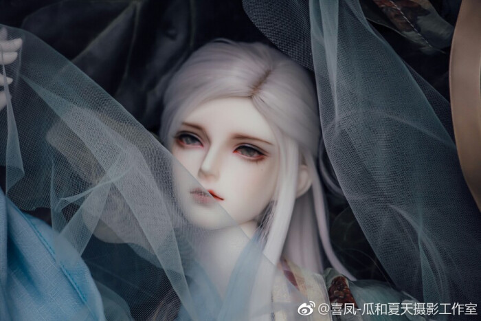 「淼君」古风妖艳美男 sd娃娃 bjd 玩具 人偶 壁纸 萌物