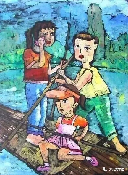 吹塑纸版画