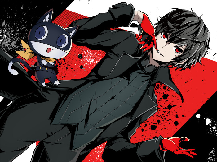 tags: anime, omuretsu, shin megami tensei: persona 5, morgana