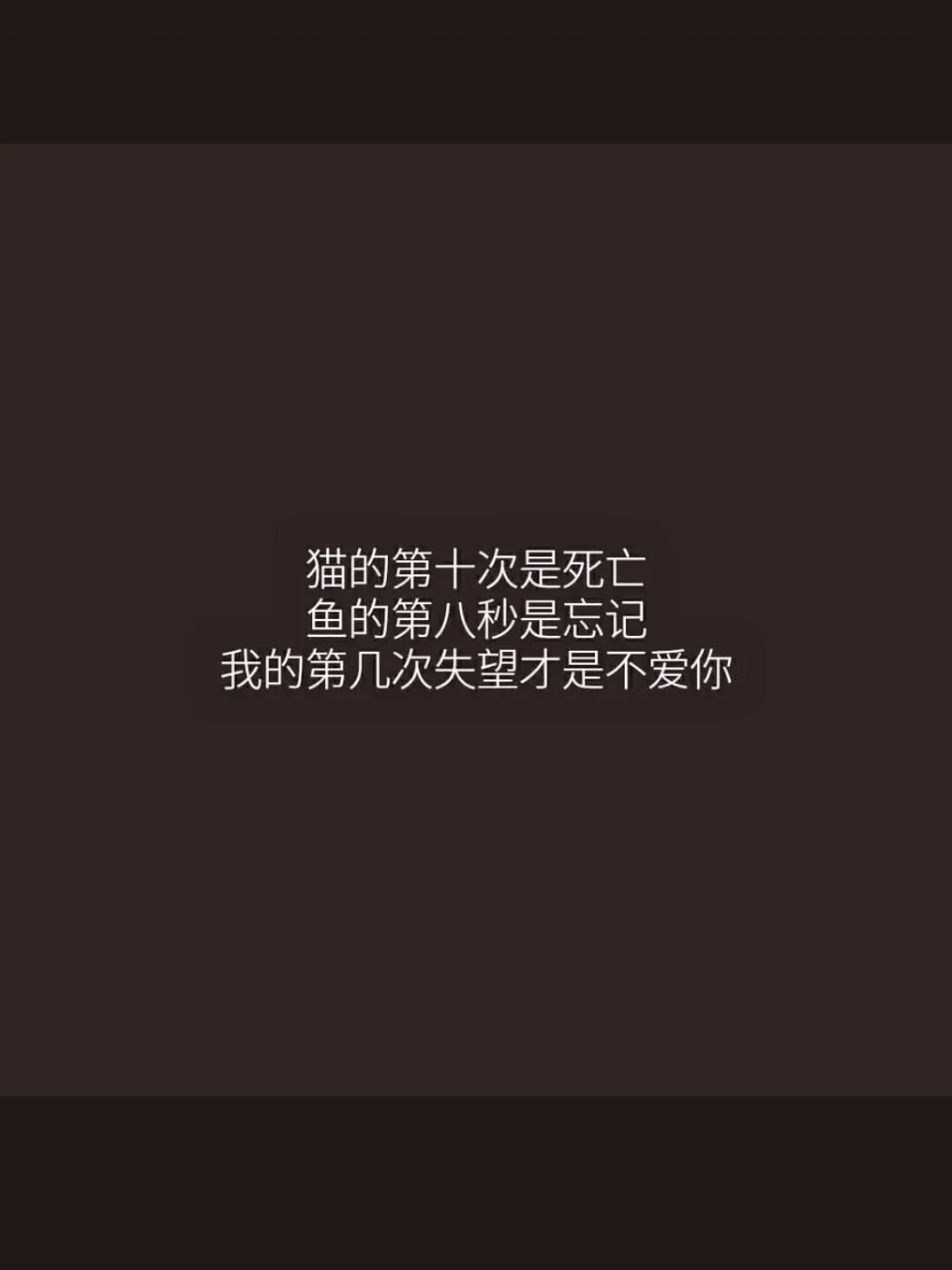 经典语录▽是我感动不了你 还是我真的不如别人