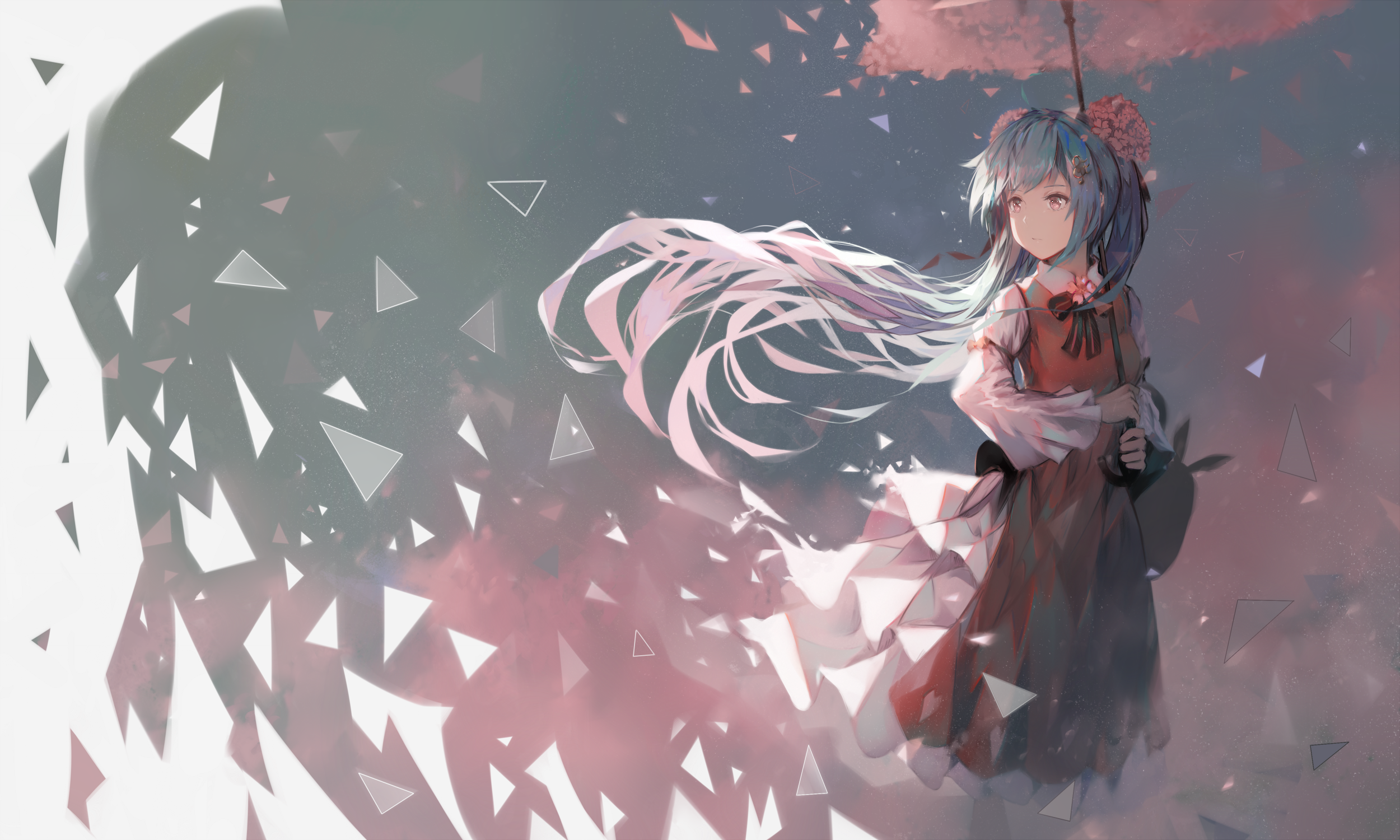 vocaloid 初音未来 绘师:nsmk(pixiv id=4293133) 本作品pixiv id=