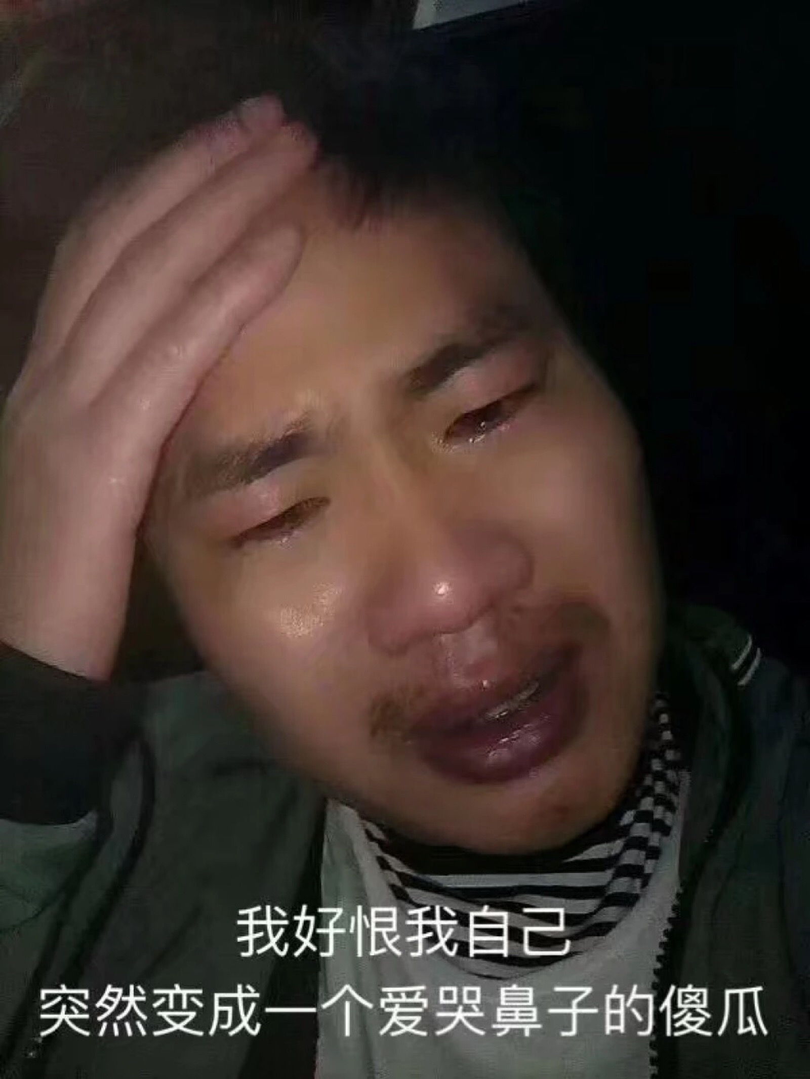 我好恨我自己,突然变成一个爱哭鼻子的傻瓜