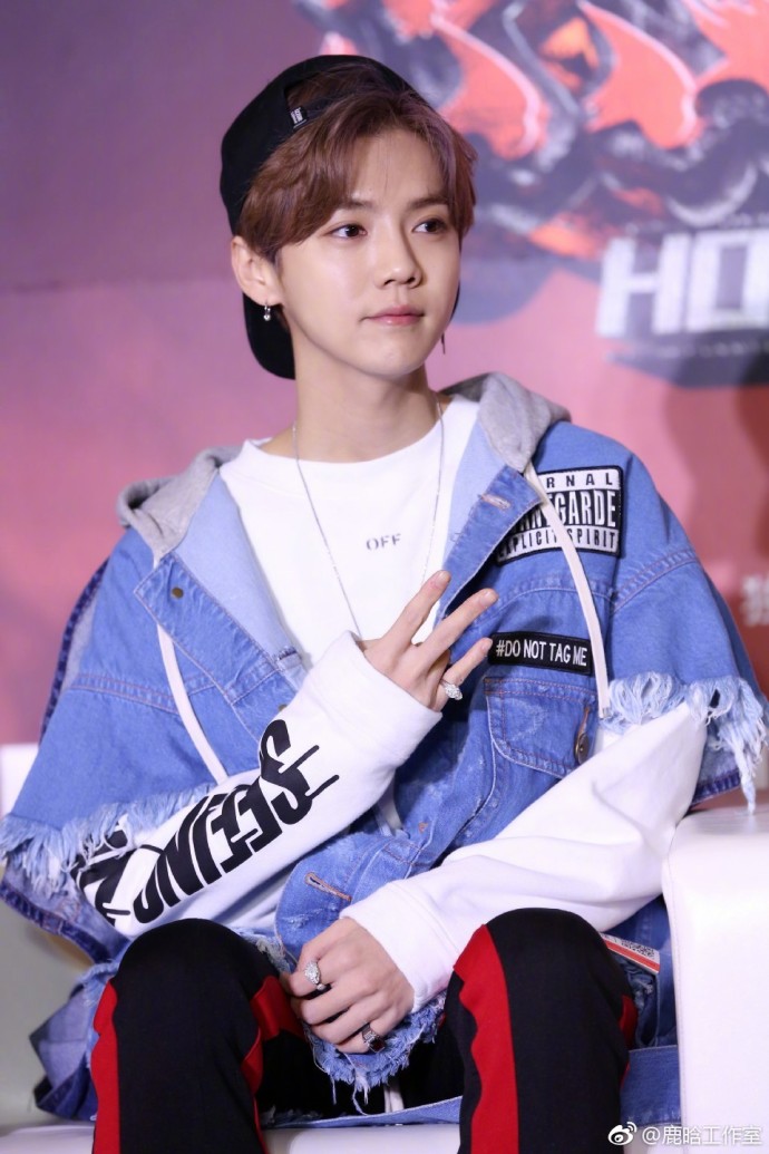 呆萌傻狍子 鹿晗 luhan#壁纸#头像