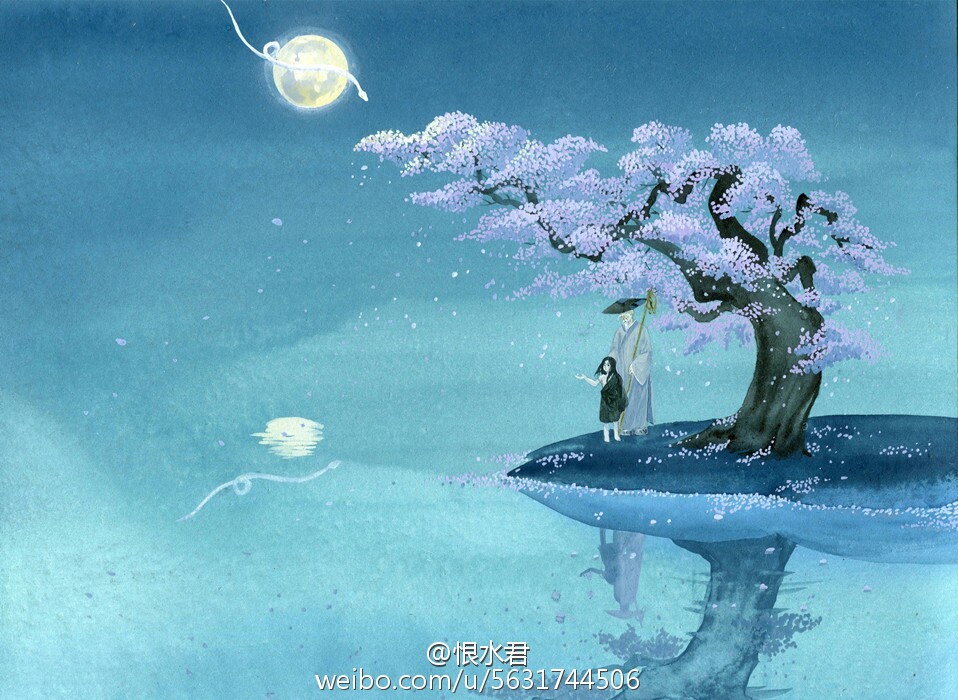 【古风人物意境】作者:恨水君(梅鹿君)