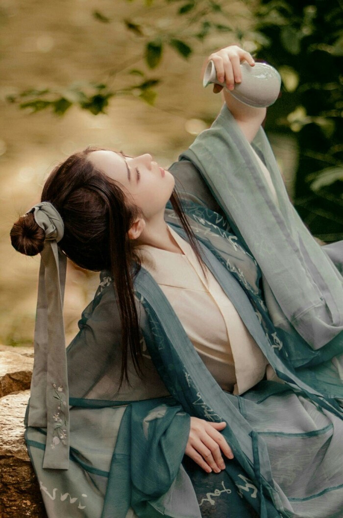 美人 古风 汉服 壁纸 摄影