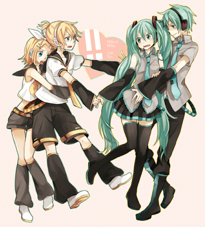 miku 初音未来 初音ミク mikuo 初音默言 镜音双子