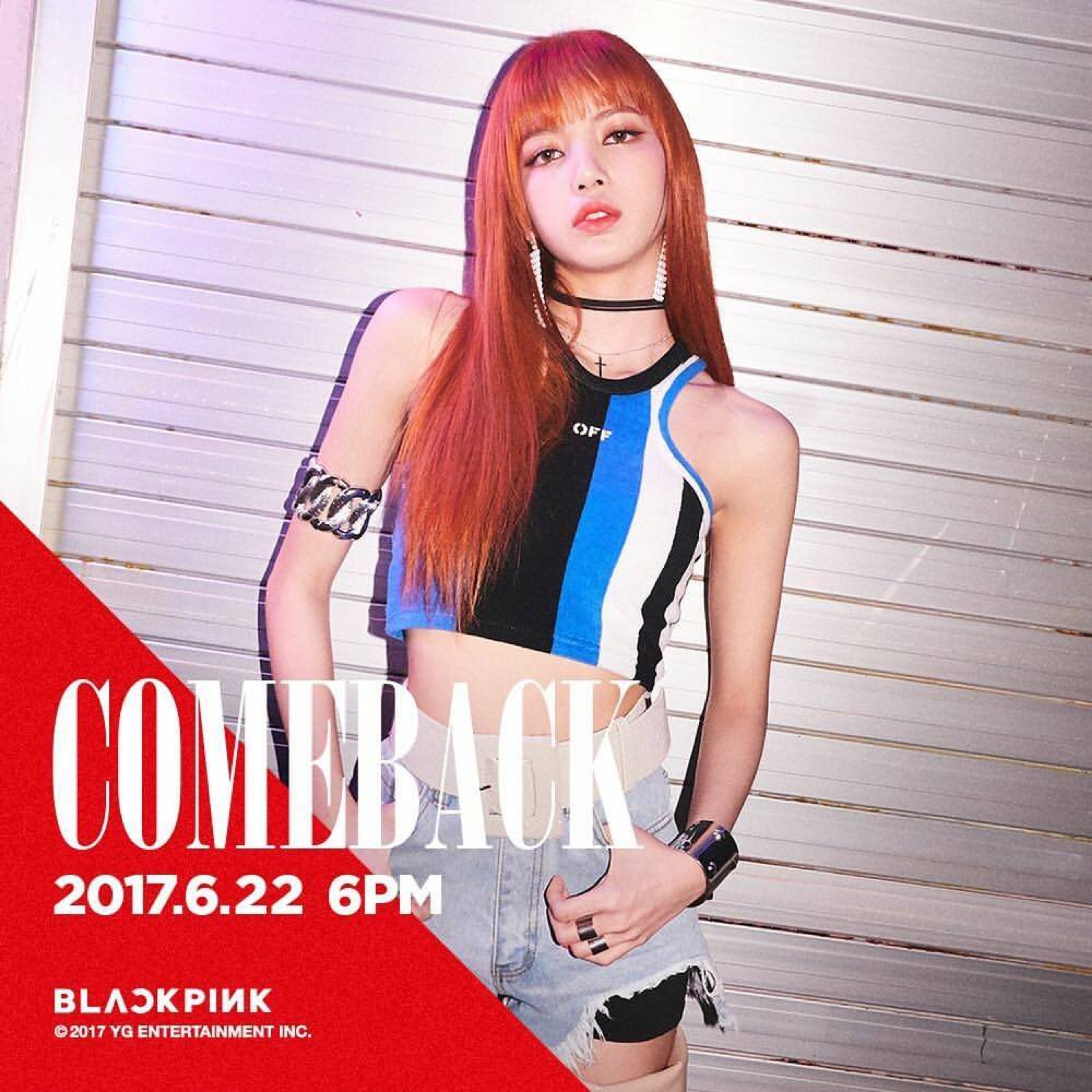 170618 yg-blackpink-official更新 lisa回归预告