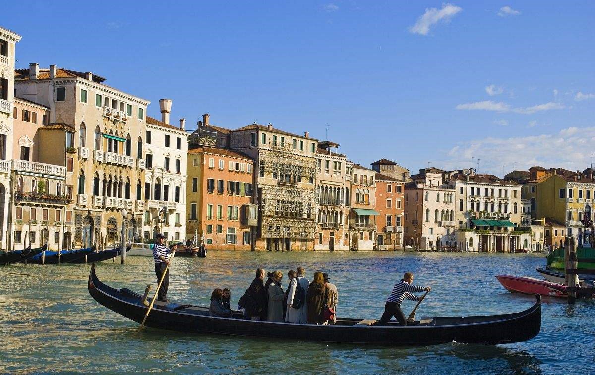 威尼斯的小艇-威尼斯水城
