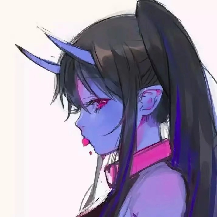 手绘 二次元 动漫少女头像 女生头像