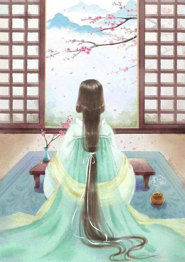 古风背影