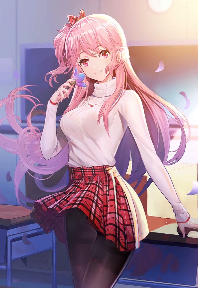 二次元の美图#美少女 校园 动漫 美图 头像 壁纸 p站 精美图集