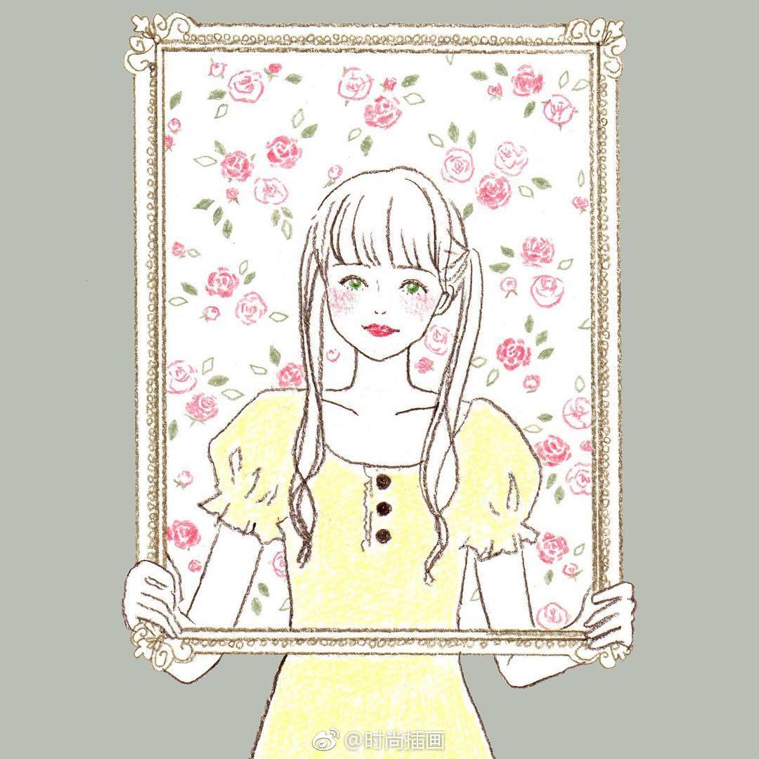 lily___ 日系可爱少女风插画