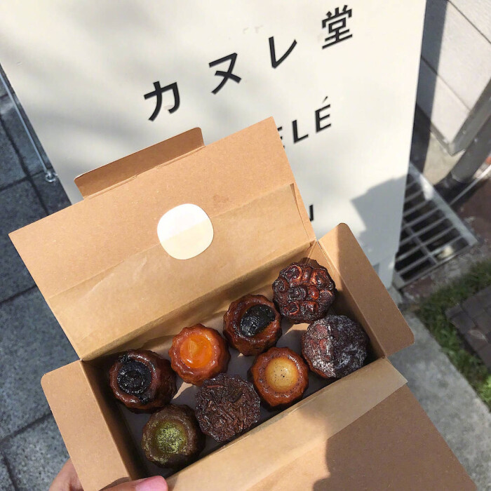 #日本美食#カヌレ堂的可丽露。可丽露是一款