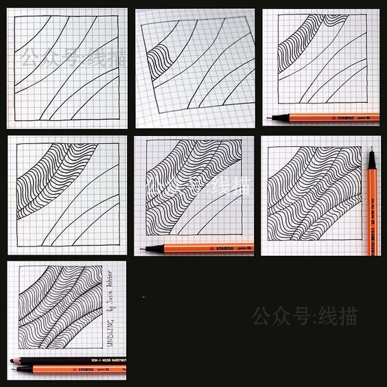 禅绕画基础练习
