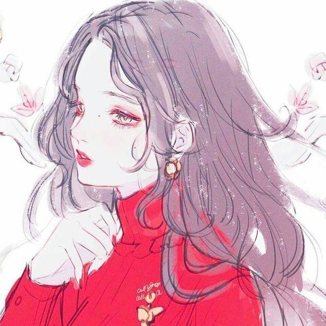 动漫女生头像「毕业那天,她向我告白了,可是我们还是没有在一起」