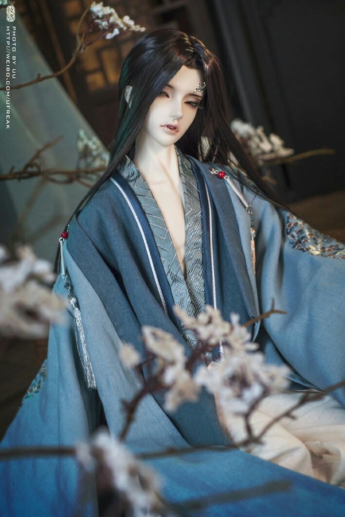 古风妖孽 美男 sd娃娃 bjd 玩具 人偶 壁纸 萌物