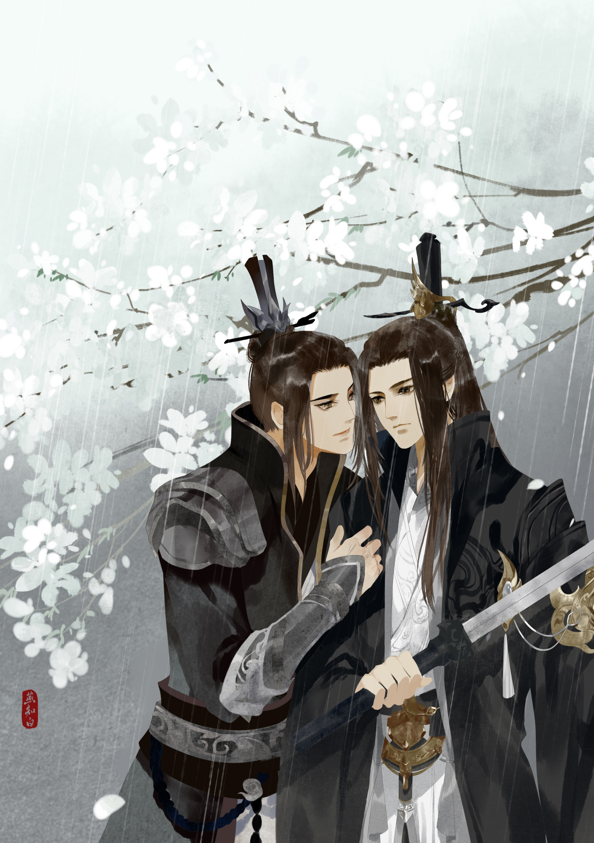 天官赐福 〕燕知白 绘