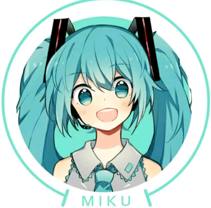 初音miku 二次元女生头像 画师:疯狐