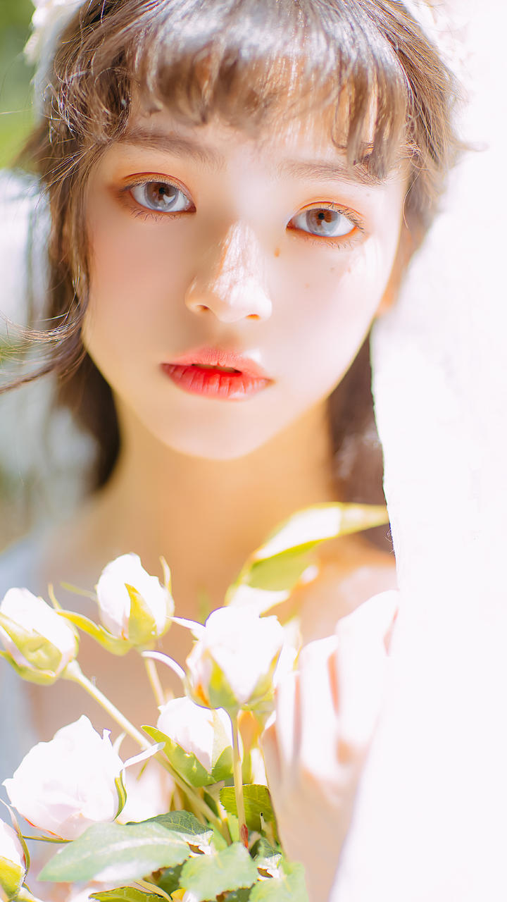 森系清纯阳光美女高清唯美