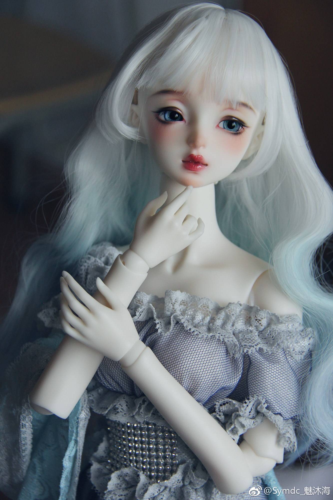 双子小姐姐 sd娃娃 bjd 玩具 人偶 壁纸 萌物