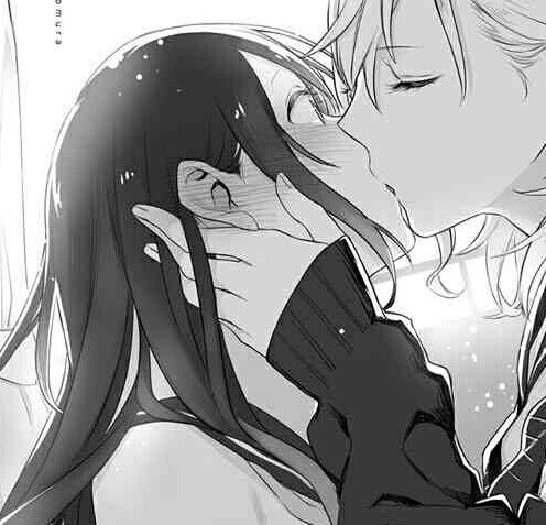 黑白漫画截图女生头像
