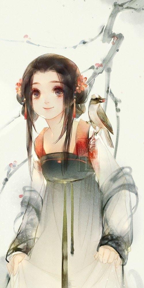 动漫古风男女细腻意境精致唯美 清新