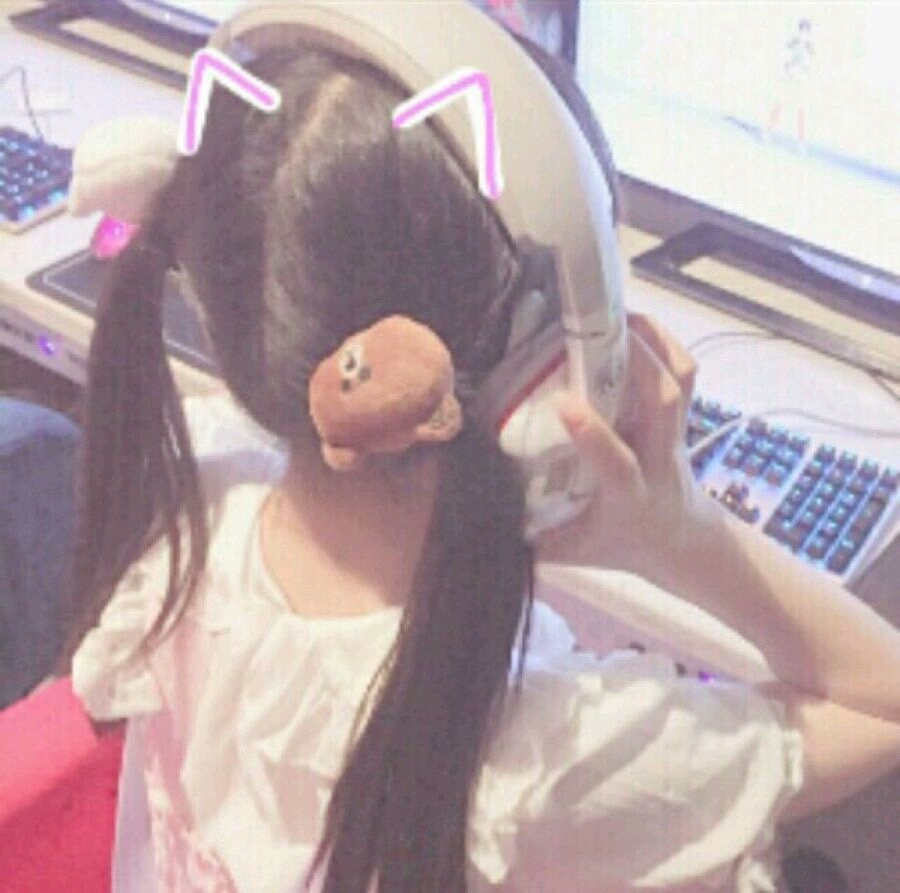 可爱 双马尾 女头 女生头像