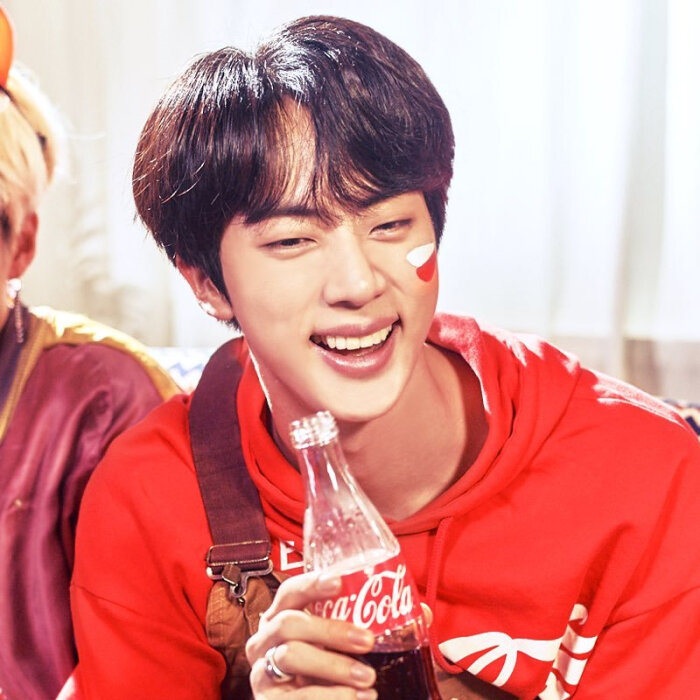 jin 金硕珍 bts 防弹少年团 bts×coca cola