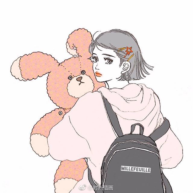 插画师つ むき 日系可爱女生插画