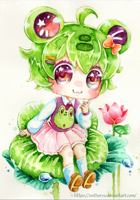 estheryu 青蛙拟人