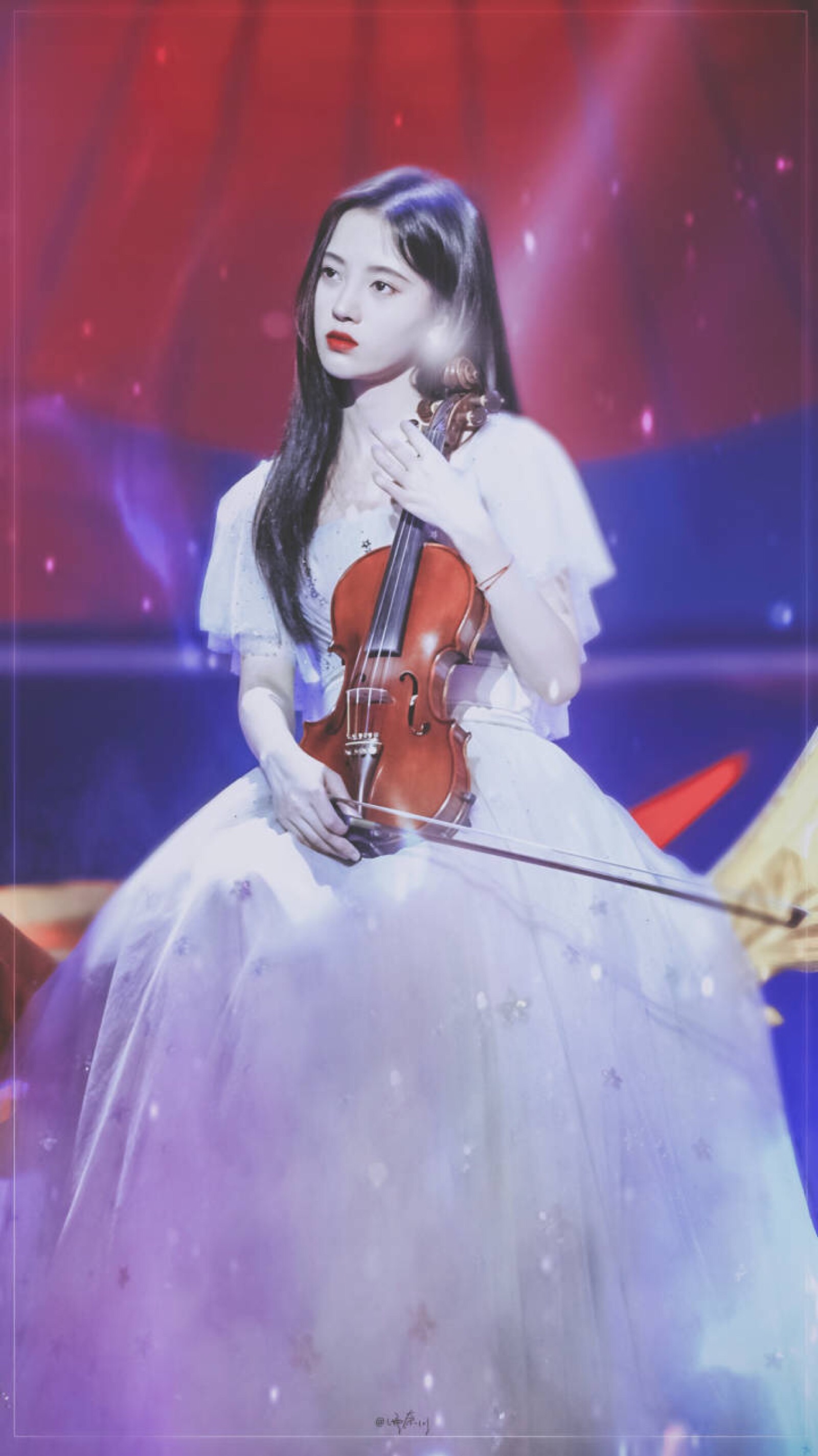 鞠婧祎 小提琴
