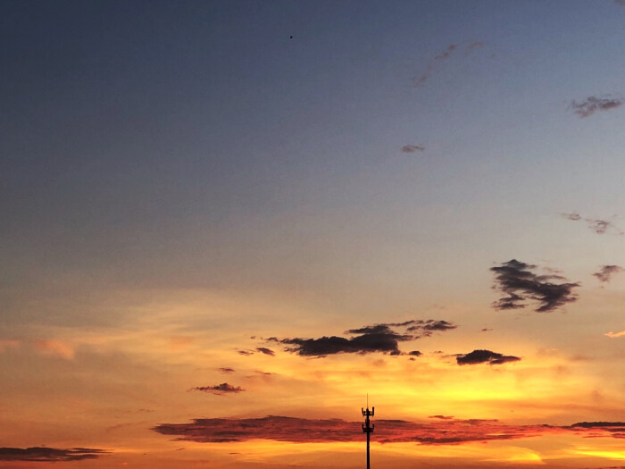 晚霞 夕阳 余晖