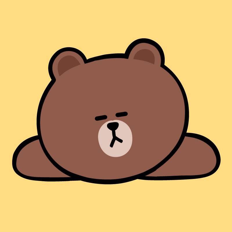 line friends 壁纸 iphone 可妮兔布朗熊 更多line friends壁纸请关注