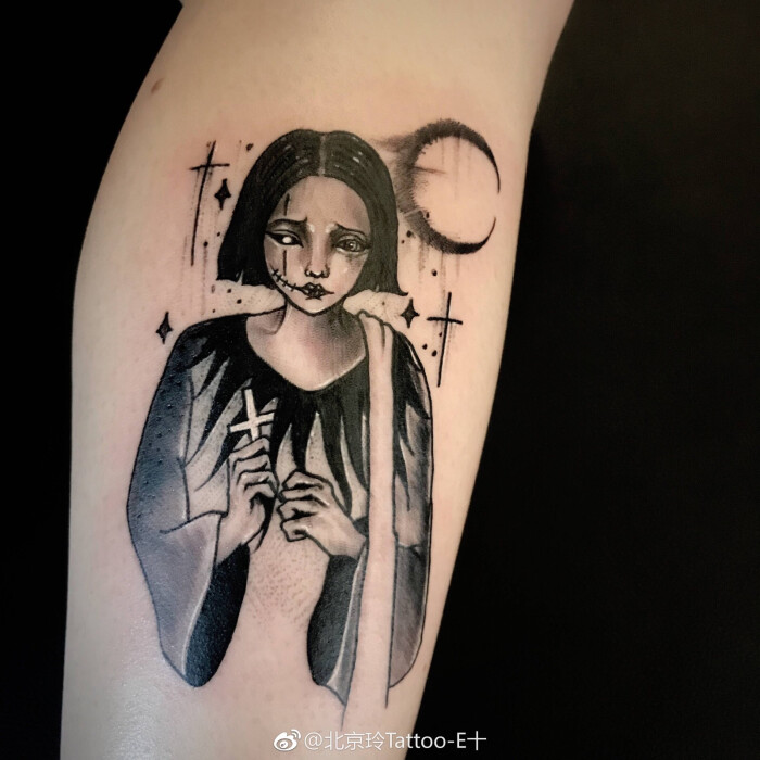 暗黑系纹身