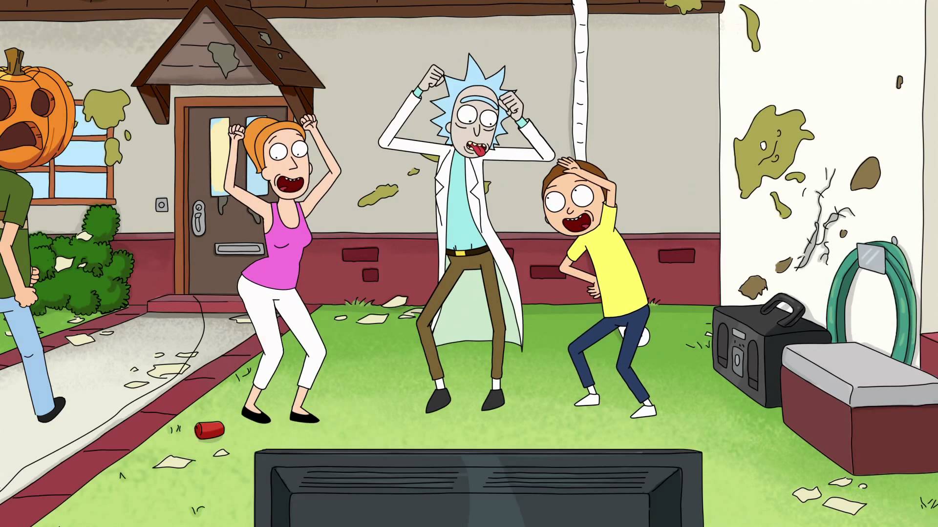 rick and morty 壁纸 侵删 手机壁纸 瑞克和莫蒂