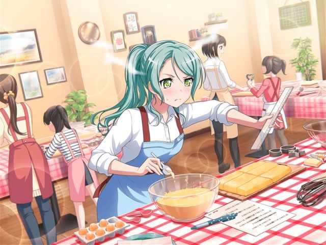bangdream 邦邦 手游 卡牌 动漫 ☆冰川纱夜