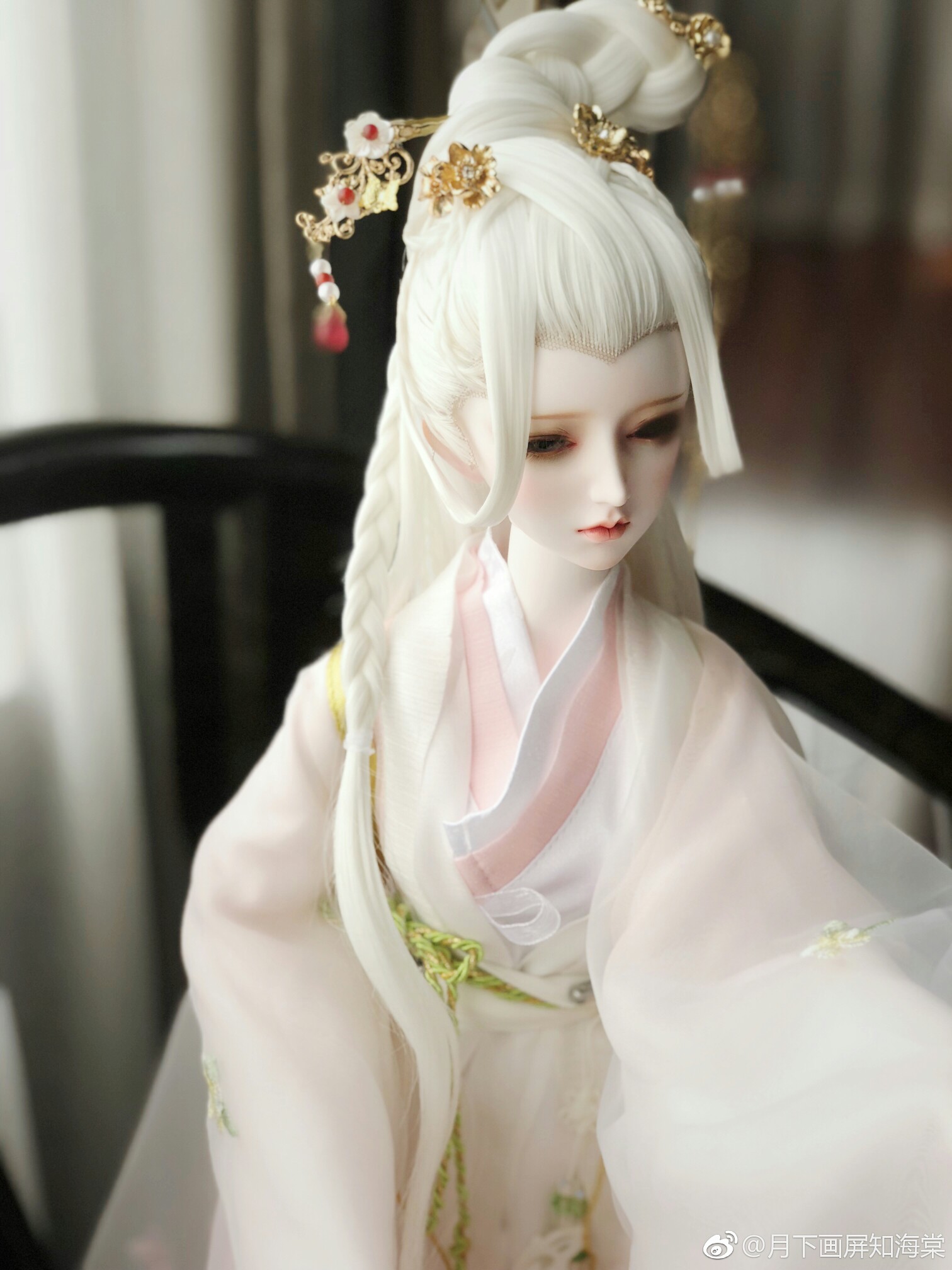 古风美人 sd娃娃 bjd 玩具 人偶 壁纸 萌物