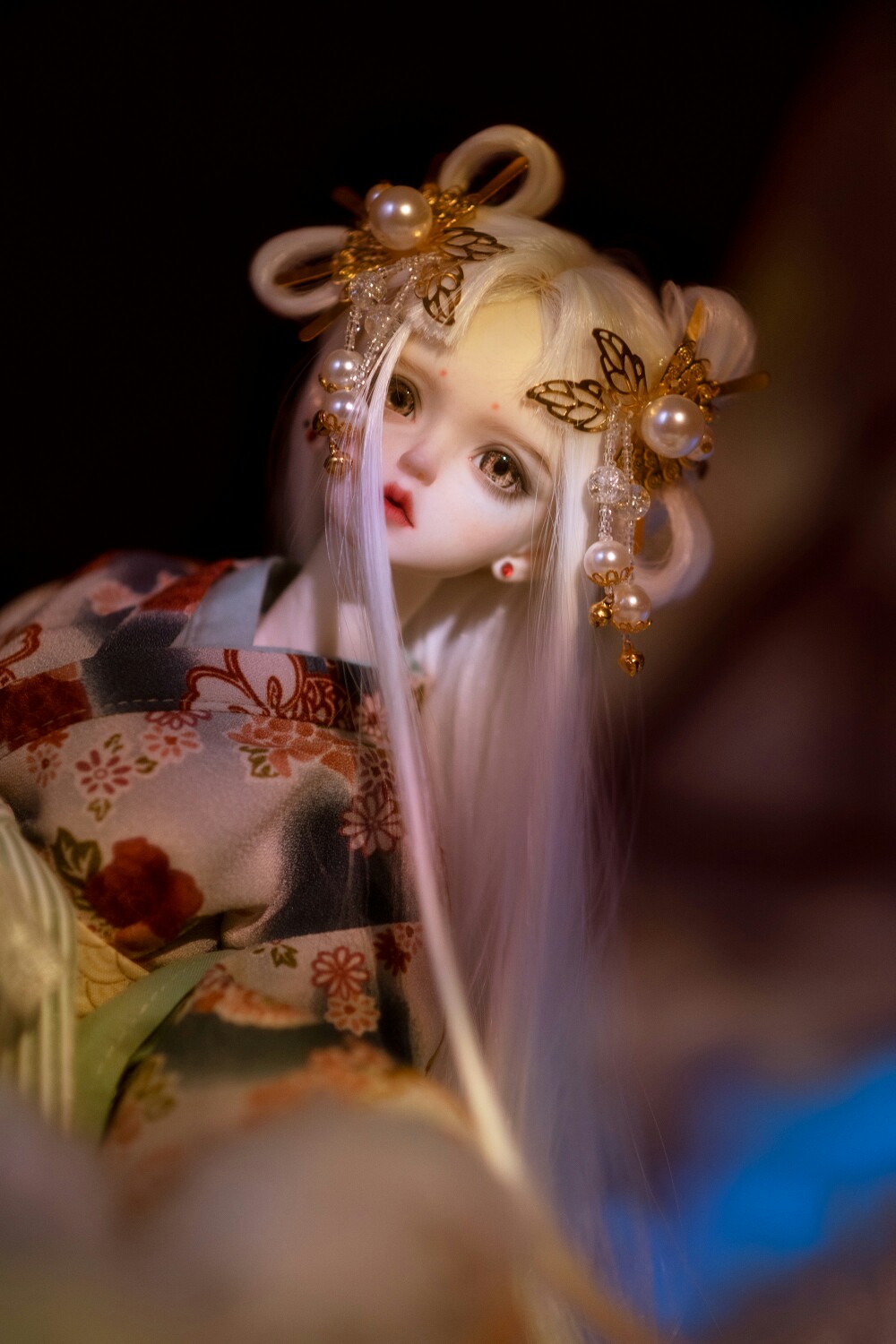 古风美人 sd娃娃 bjd 玩具 人偶 壁纸 萌物