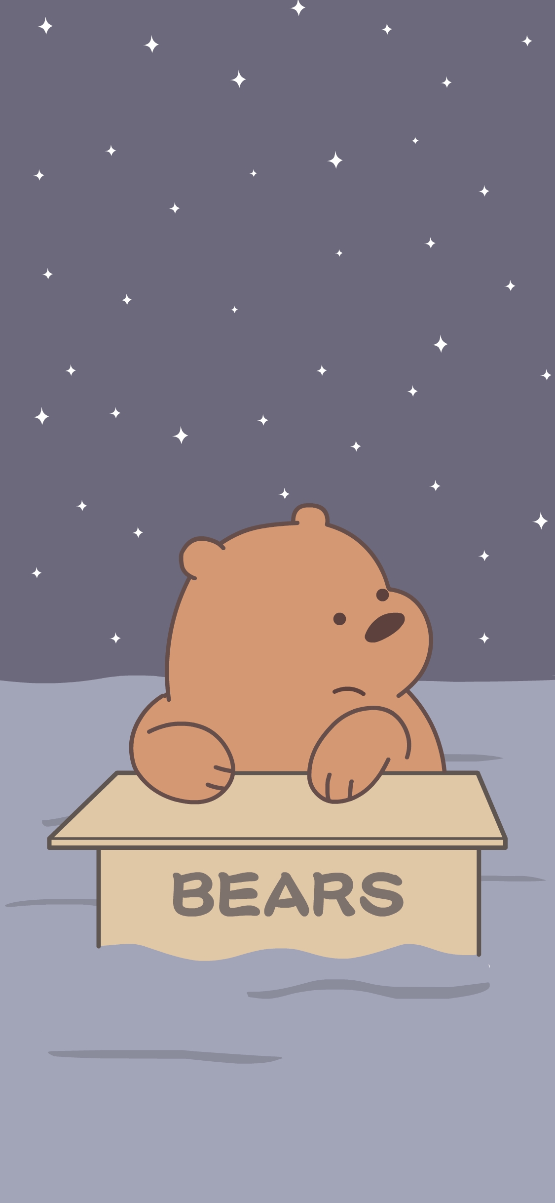 bare bears(咱们裸熊)》讲述了三只熊的日常生活故事 grizzly(棕熊)