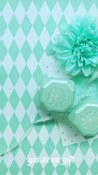 薄荷绿——you are my gift #颜色 #壁纸 #摄影 #薄荷绿 #清新治愈系