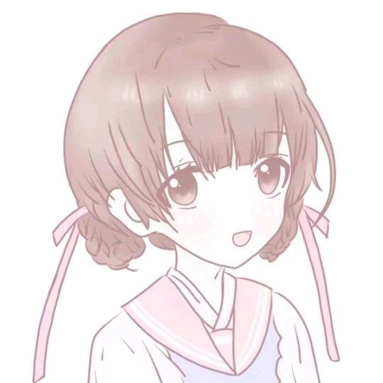 少女心 情头 比心