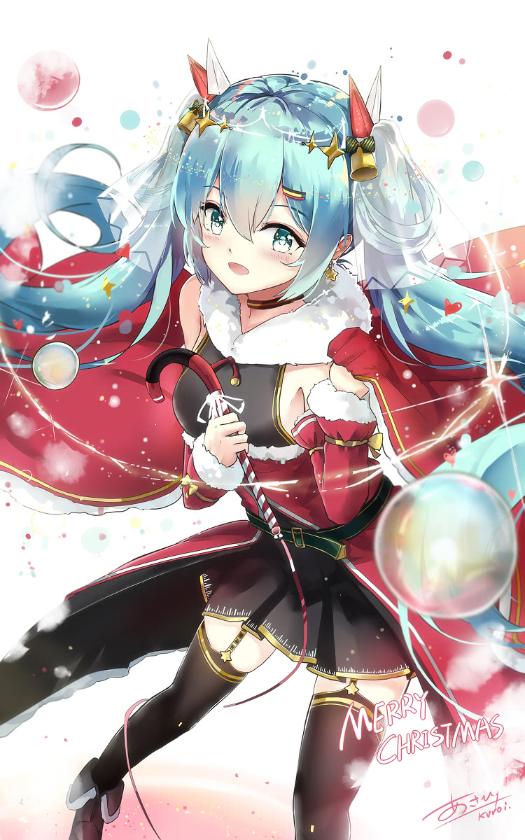 初音未来 双马尾 动漫人物女生唯美意境