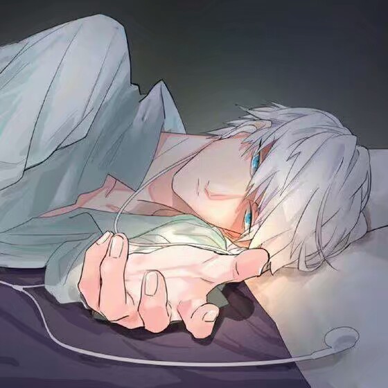 漫画 帅气 高清 模糊 男生男头 酷拽 画师 壁纸 背景 动漫 清新 黑白