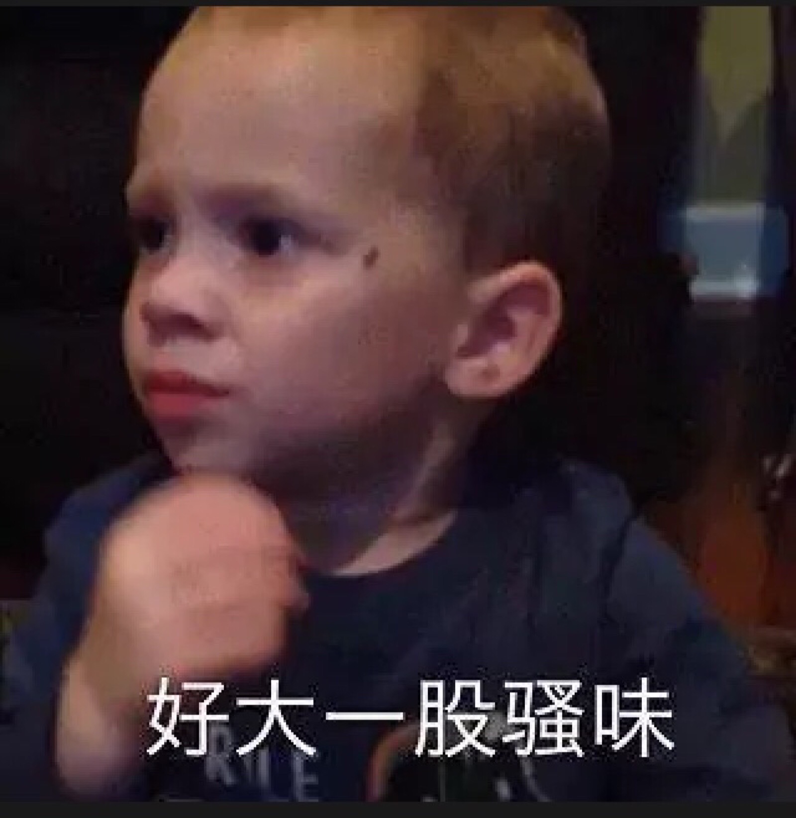 小男孩表情包,emmmm,也是很皮了